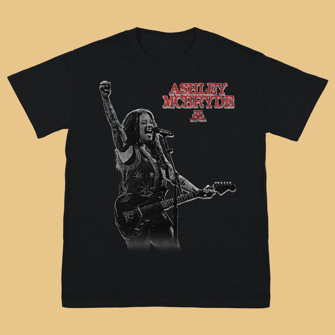 2025 ASHLEY MCBRYDE PHOTO TEE BLACK