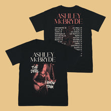 Load image into Gallery viewer, Devil Photo Tour Tee Black