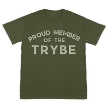 Load image into Gallery viewer, PROUD MEMBER OF TRYBE TEE GREEN